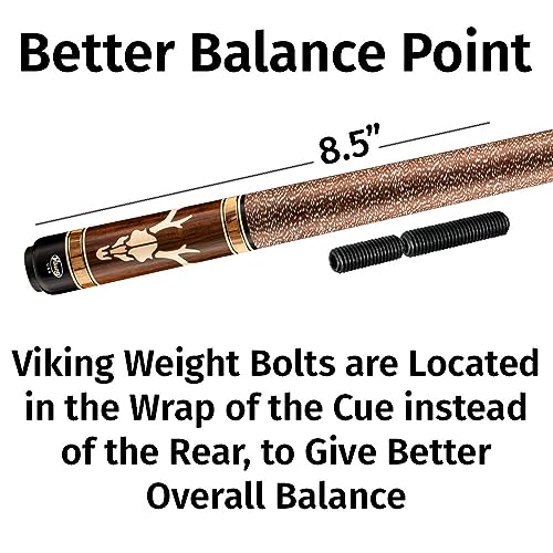 Viking Valhalla Pool/Billiards Cue Weight Bolts 3 Pack - 1oz, 1.5oz, 2oz - Image 4