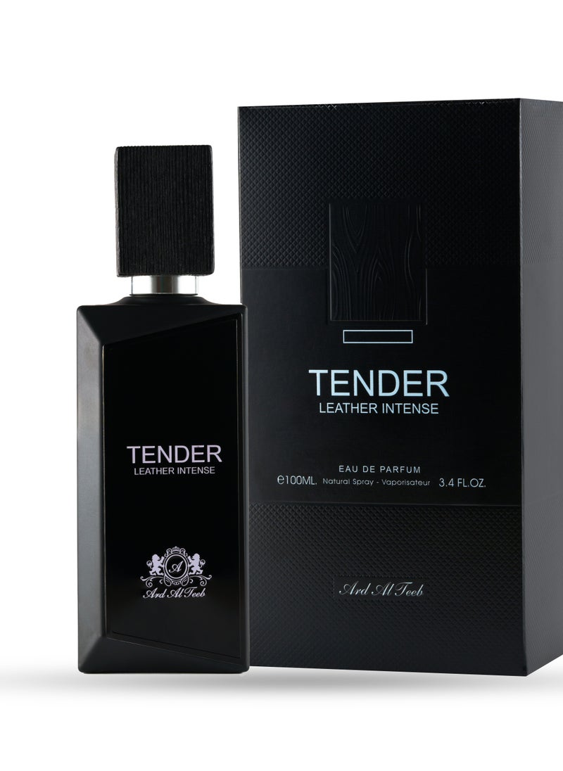 Ard Al Teeb Ard Al Teeb Tender Leather Eau De Parfum for Male 100 ml  - Image 3