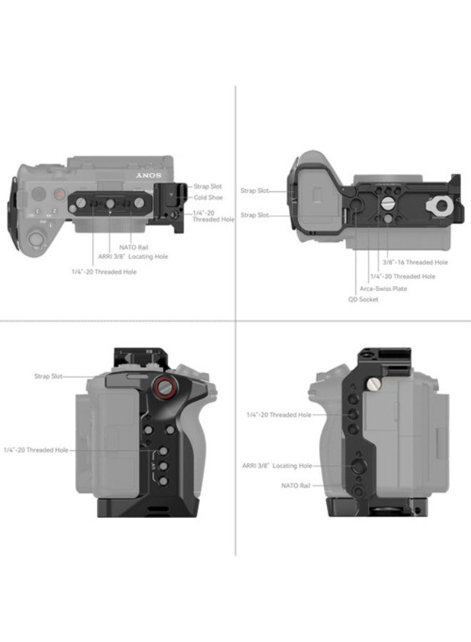 SmallRig Camera Cage for Sony FX30 and FX3 - Image 3