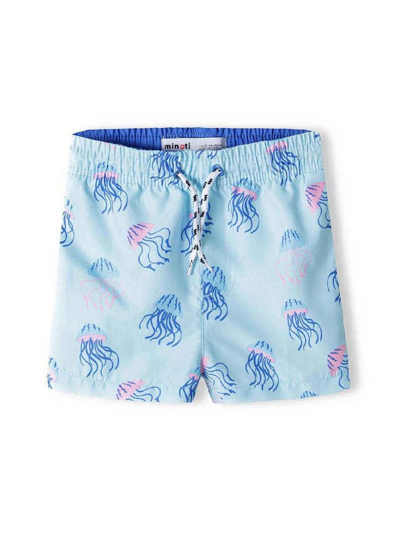 مينوتي شورت سباحة للأولاد بخصر مطاطي ورباط قابل للتعديل - Image 2