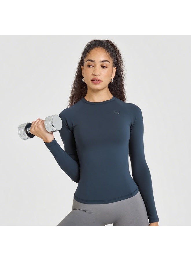 Oneractive High-Stretch Long Sleeve Yoga Top - Image 1