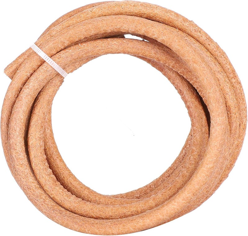 Leather Sewing Machine Belt, Treadle Sewing Machine Parts 2Pcs Sewing Machine Belts Leather Drive Treadle Parts Replacement Sewing Machine Belt with Crochet for Home - Image 3