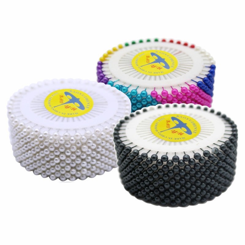White Pin Bead Needle Positioning Needle Fixed Needle Clothing Vertical Cutting Needle Pearl Type Bead Needle Multicolor Bead Needle 12 Pieces - Image 5