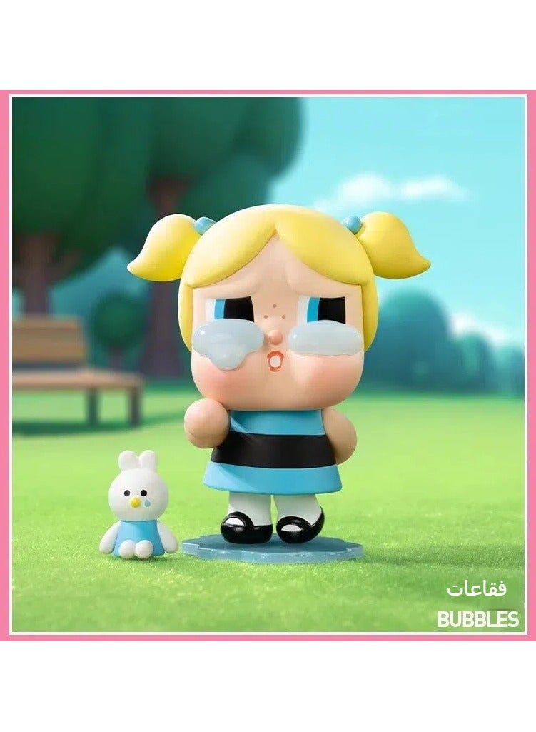 general Pop Mart CRYBABY Powerpuff Girls Series Crying Baby New Display Figurine Cute Toy Figure Single Blind Box - Image 2