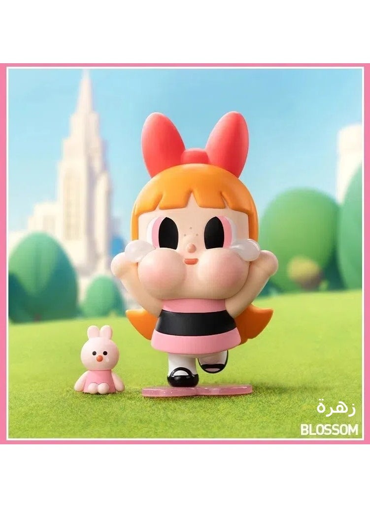 General Pop Mart CRYBABY Powerpuff Girls Series Crying Baby New Display Figurine Cute Toy Figure Single Blind Box  - Image 2