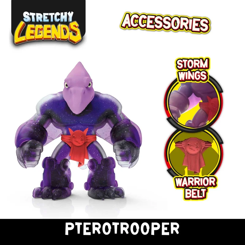 نيسي وورلد Legends Stretchy Pterotrooper Figure