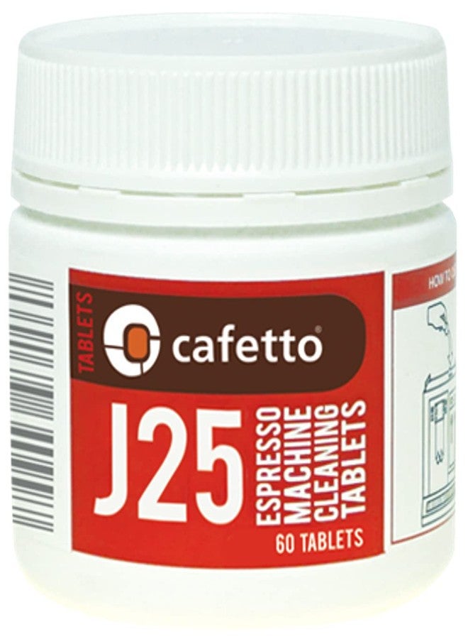 Cafetto J25 Tablets 2.5g 60 Pack made for Jura, Krups automatic espresso machines. - Image 1