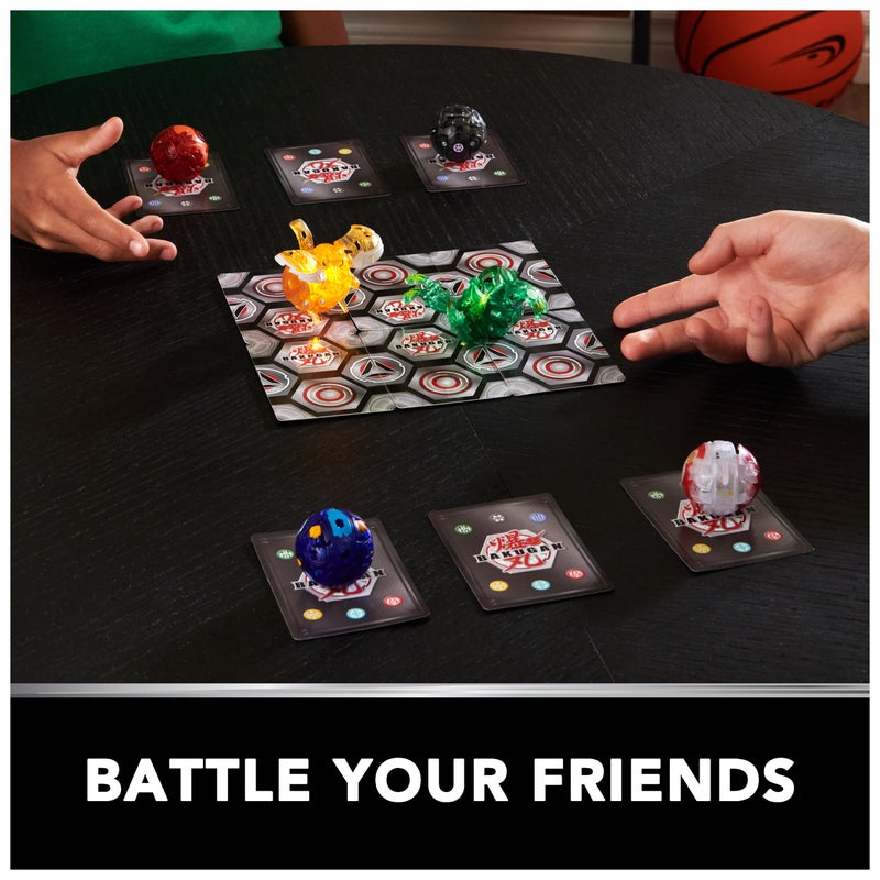 BAKUGAN Bakugan Legends Starter 3-Pack, Gorthion Ultra with Leonidas and Viloch, Collectible Action Figures, Ages 6 and Up  - Image 5