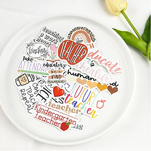 CAKOLINK Vinyl Waterproof Stickers 50 Pcs - Perfect for Laptops, Water Bottles & Notebooks - Teacher Appreciation Gifts in Bulk - Image 2