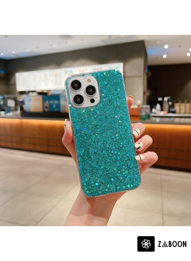Zaboon Protective Case Cover For iPhone 13 Glitter Sequins Epoxy TPU - Image 1