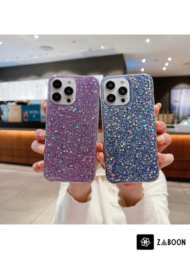 Zaboon Protective Case Cover For iPhone 13 Glitter Sequins Epoxy TPU - Image 3