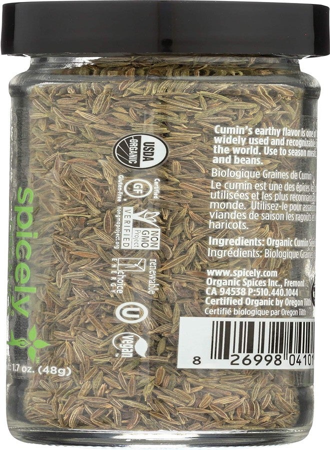 SPICELY Organic Cumin Seeds Whole, 1.8 OZ - Image 3