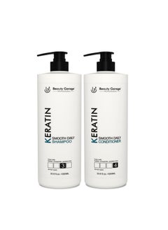 Keratin Smooth Daily (Shampoo+Conditioner) 1000Ml Pack