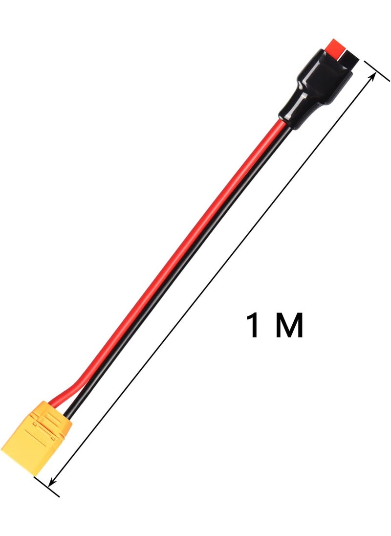 CERRXIAN CERRXIAN 32FT 12AWG XT90 Male to Solar Panel Connector 30A Power Pole Port Extension Cable for Electric Bike Solar Panel to Portable GeneratorXT90M  - Image 5