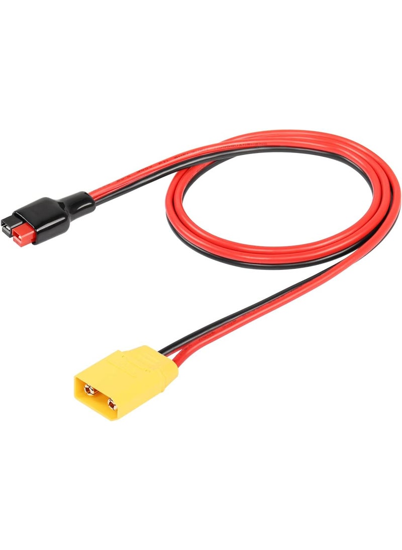 CERRXIAN CERRXIAN 32FT 12AWG XT90 Male to Solar Panel Connector 30A Power Pole Port Extension Cable for Electric Bike Solar Panel to Portable GeneratorXT90M  - Image 1