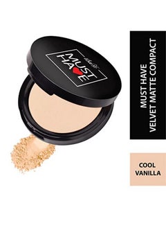 Must Have Velvet Matte Pressed Compact Powdercool Vanilla 9G High Coverage Ultra Blendable Spf 15 Oil Free Fresh Matte Finish Look Halal Certified & Vegan Makeup Oily Multicolor - pzsku/Z3F69FFF1907FC28F6942Z/45/_/1720077054/c67fc90c-a5c4-45ad-b376-cfa883ee4ea5