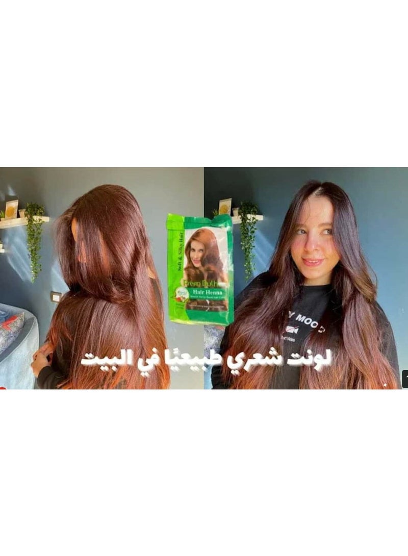 بريم دولهان حناء بريم دولهان (Prem Dulhan) الهندية الطبيعية للشعر - لون بني طبيعي - عبوة 125 جرام - خالية من الأمونيا - Image 3