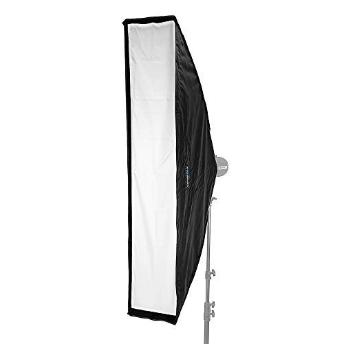 Fotodiox صندوق ضوء الجمال EZ Pro من Pro Studio Solutions 12"x56" مع حلقة سرعة، لبلكار، وايت لايتنينغ، إضاءة، X800، X1600، X3200 ضوء فلاش ستروب، حلقة سرعة، صندوق ناعم - Image 1