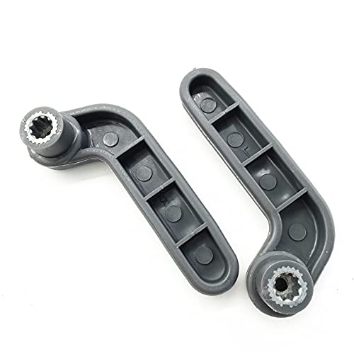BRGMAX Top Roof Lock Handle Set Fit for Honda Del Sol 1993-1997, Left & Right Driver & Passenger Side Lock Handle Replace 85265-SR2-000ZA, 85215-SR2-000ZA - Image 2