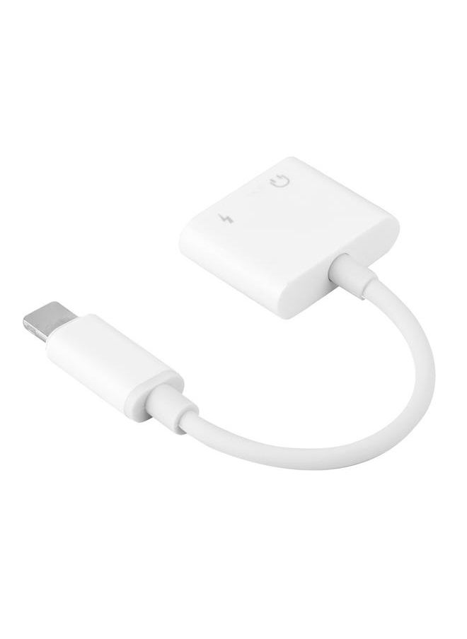 Thoraya for iPhone to 3.5mm Headset Cable Adapter Lightning+3.5 Charging + Listening + Call  - Image 2