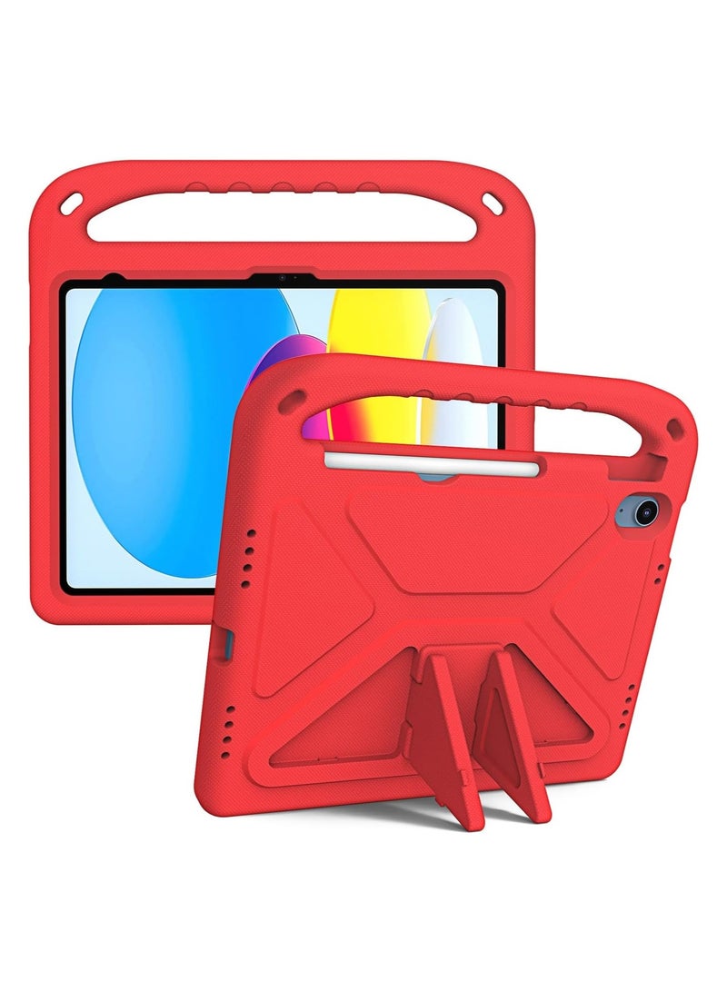 Kids Case for 11th Generation iPad (A16) 11-inch (2025) Tablet, 【Kid Friendly】 Durable and Lightweight EVA Shockproof Protective Grip Stand Case for iPad A16 11” 2025