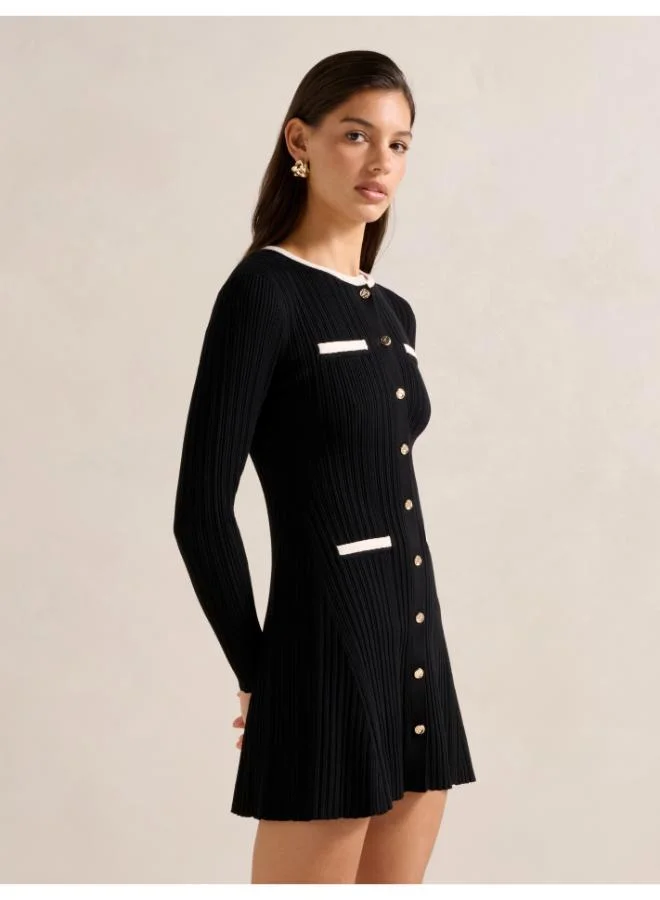 Forever New  Brielle Fit and Flare Knit Mini for Women | Best Price UAE