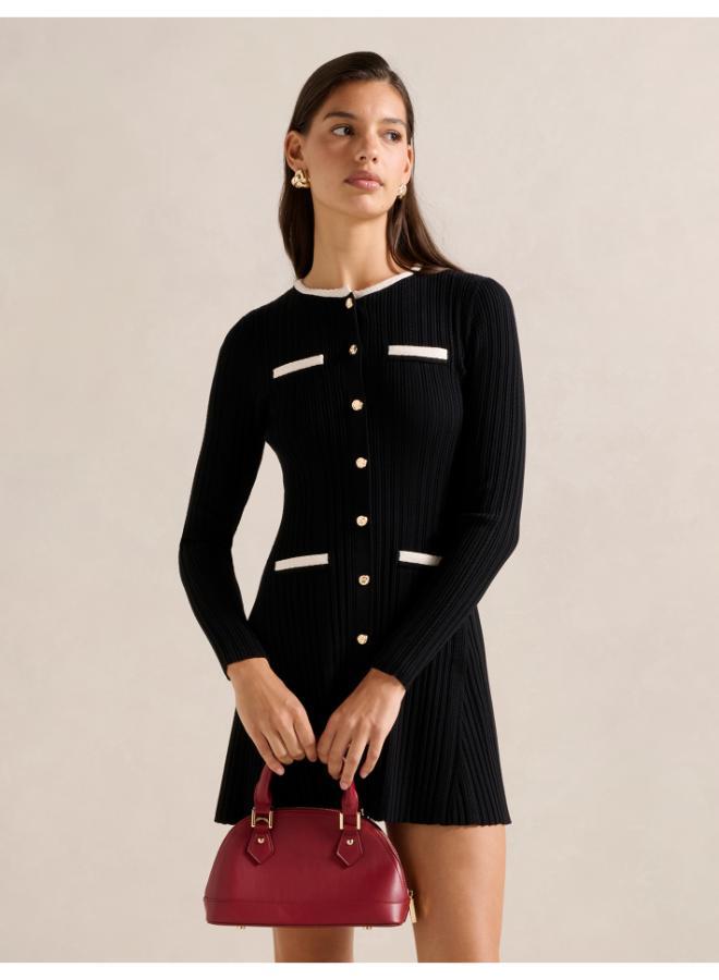 forever new Brielle Fit and Flare Knit Mini - Image 1
