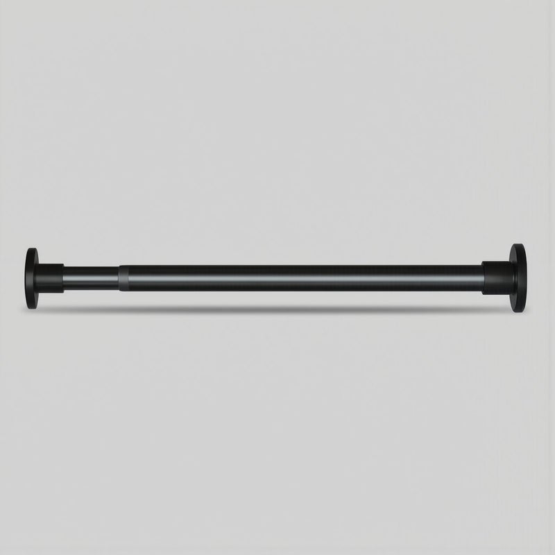 Wall Friendly Tension Rod White No Trace No Scratch 30-50cm No Drill For Rental Apartment Silent - Image 3