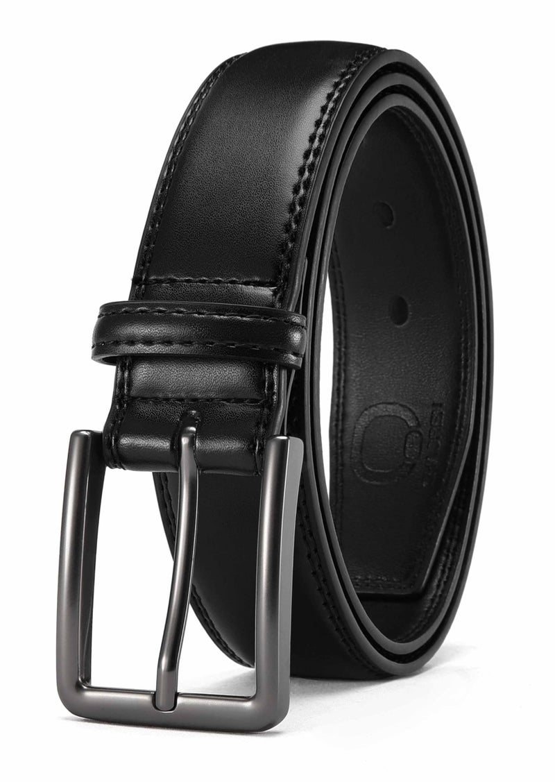 CHAOREN Mens Belt Leather - 1 3/8" Dress Belts for Men - Considerate Gift for Work Business Casual Jeans - Image 1