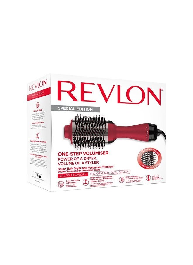Revlon - RVDR5279UKE Salon One-Step Hair Dryer and Volumizer with Titanium Coating and Travel Case - Image 1