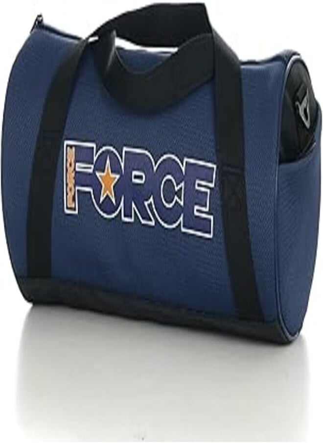 FORCE - Force Sports Bag Mesh | Durable & Stylish | Gym Workout Travel Beach | 45x25x25 cm | NAVY and Black - Image 1