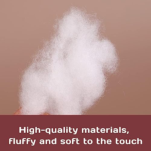IMSMARTMART Premium Synthetic Cotton Filling - Racron Polyester Fiber | Cushions, Pillows, Toys | Non-Allergenic & Washable (300 Grams) - Image 5