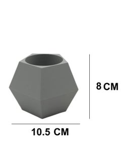 3D Brothers Geometric Pentagon Vase Combines Folk Art for Home & Modern Office Decor  - Image 2