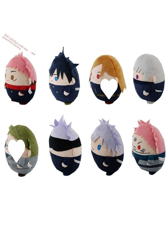 Spell Back To War Plush Doll Polygonum Stick You Ren Fu Hei Hui Five Enlightenment Dogs Roll Spine Seven Sea Jianren Doll-Specifications:Vanguage-Color:10cm Pendant