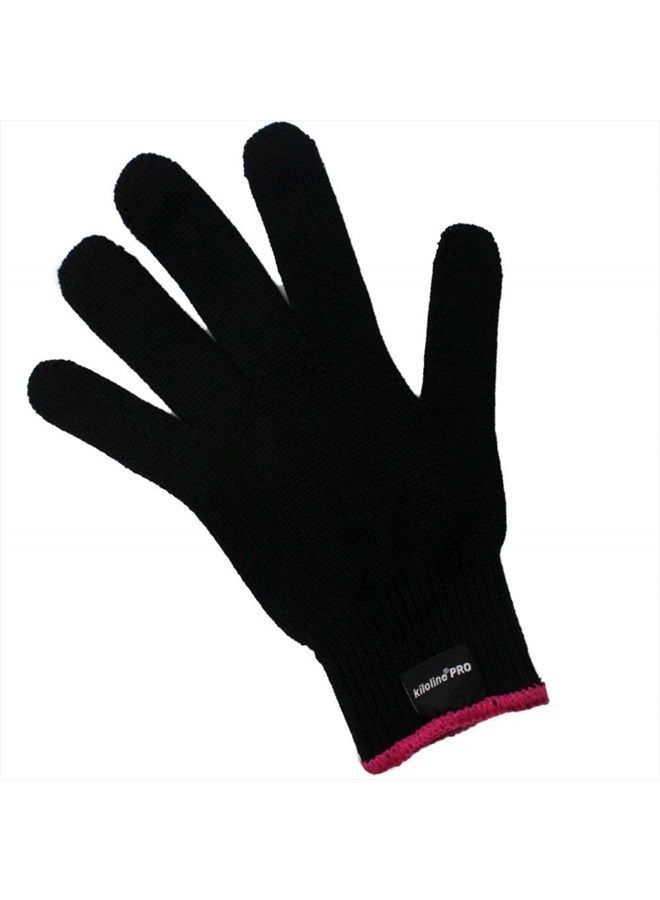 kiloline Professional Heat Resistant Glove for Hair Styling Heat Blocking for Curling, Flat Iron and Curling Wand Suitable for Left and Right Hands - Image 1
