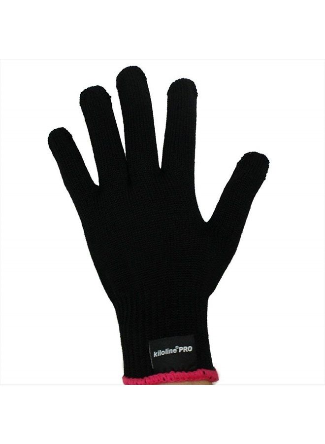 kiloline Professional Heat Resistant Glove for Hair Styling Heat Blocking for Curling, Flat Iron and Curling Wand Suitable for Left and Right Hands - Image 4
