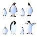 Fevoila 8 Pcs Realistic Penguin Figurines Ocean Animal Penguin Figure Model Cake Toppers Desktop Decor Christmas Birthday Gift - Image 2