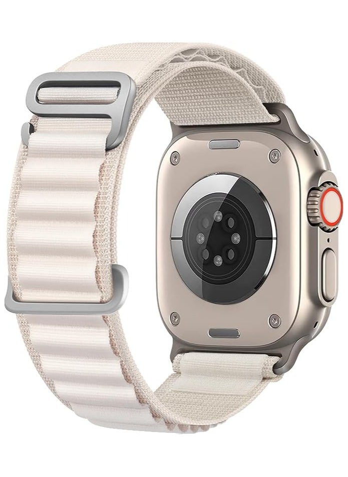 FARROBIZZ - Pack Alpine Loop Compatible With Apple Watch Band 49mm 45mm 44mm 42mm 41mm 40mm 38mm, Women Men Nylon Sport Solo Loop Rugged Strap with G‑Hook for iWatch Utral Series 8 7 6 5 4 3 2 1 SE - Image 1