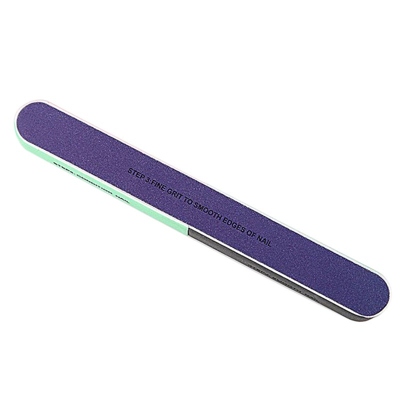 2pcs/lot Nail Files Nail Buffers Block 7 Professional Steps Buffing Polishing Shining Your Fingernail & Toenail Tool Kit Sets - Image 1