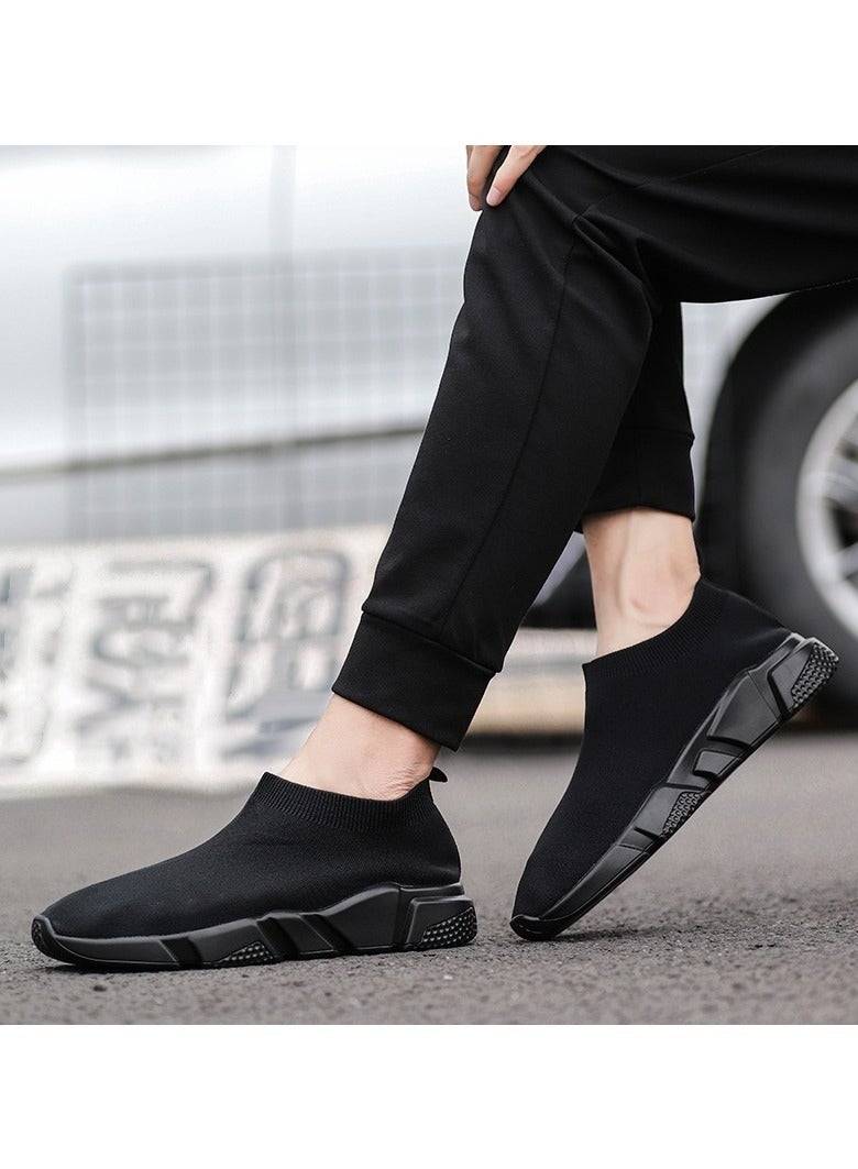 KUYING New Comfortable Mesh Fly Woven Socks Casual Shoes  - Image 4
