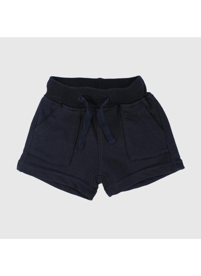 playmore Unisex Navy Comfy Shorts  - Image 1
