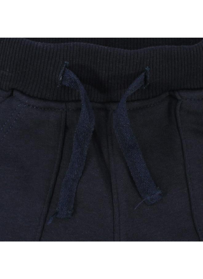 playmore Unisex Navy Comfy Shorts  - Image 3