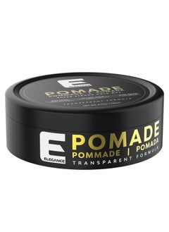 Elegance Elegance-E Series Pomade Wax 140ml: Super Strong Hold, Long-Lasting Shine, Residue-Free, Versatile Styling 