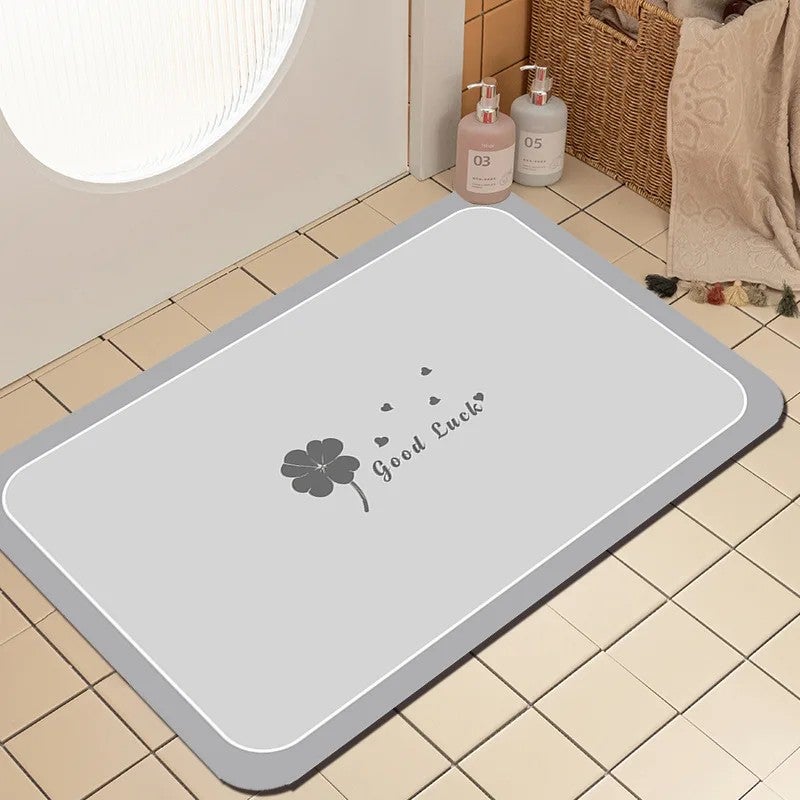Y&D Modern Diatom Mud Bath Mat - Super Absorbent Non-Slip Bathroom Floor Mats, Stain-Resistant Entrance Carpets for Home - Image 5