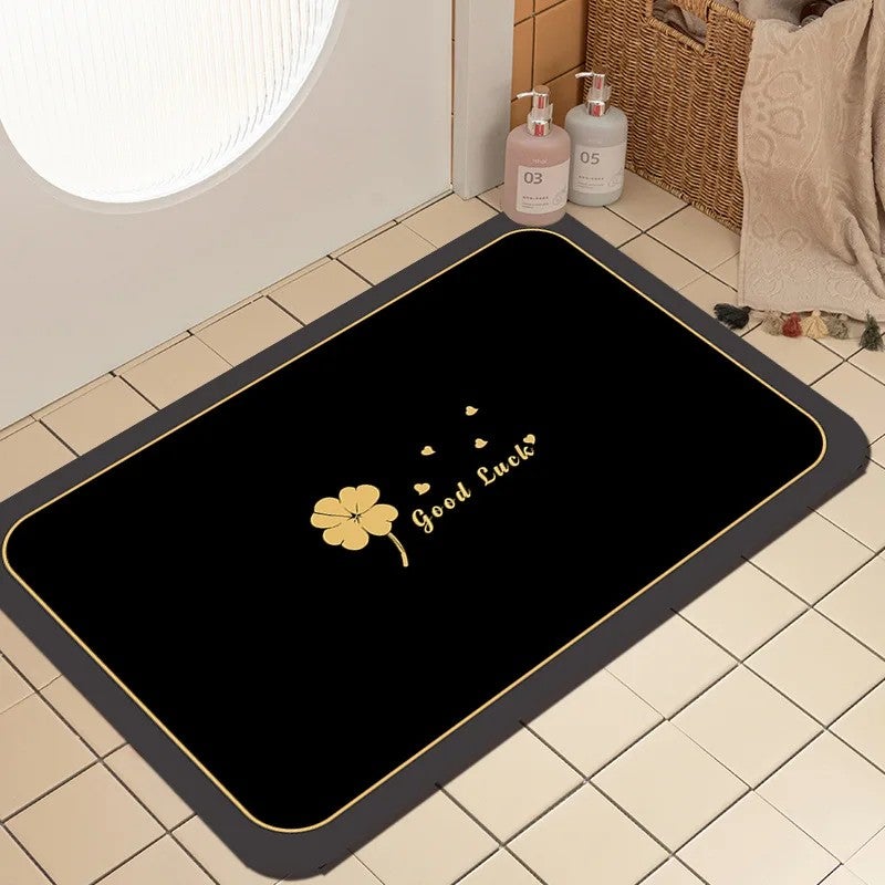 Y&D Modern Diatom Mud Bath Mat - Super Absorbent Non-Slip Bathroom Floor Mats, Stain-Resistant Entrance Carpets for Home - Image 4