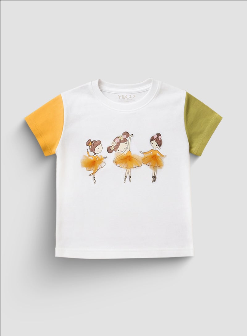 Y&CO Ballerina Princess T-Shirt - Image 1