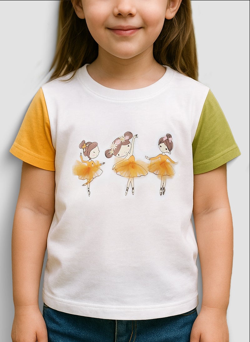 Y&CO Ballerina Princess T-Shirt - Image 3