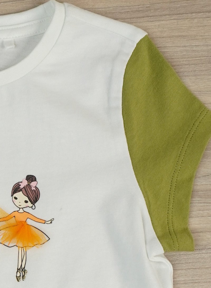 Y&CO Ballerina Princess T-Shirt - Image 4