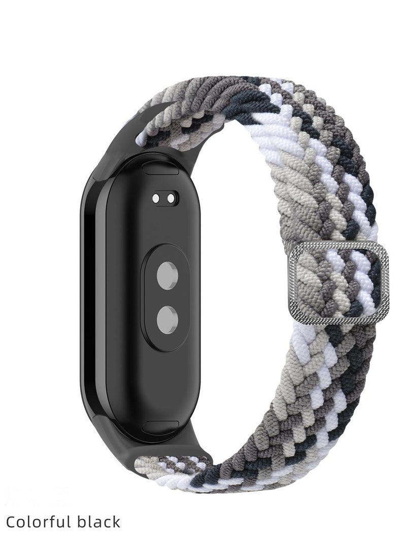 حزام الساعة مناسب لحزام نسيج النايلون المضفر لـ Xiaomi Band 8/Xiaomi Band 9  - Image 2