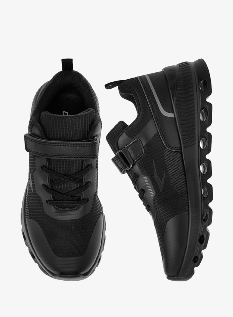 Dash Boys Panelled Sports Shoes with Hook and Loop Closure - Image 2